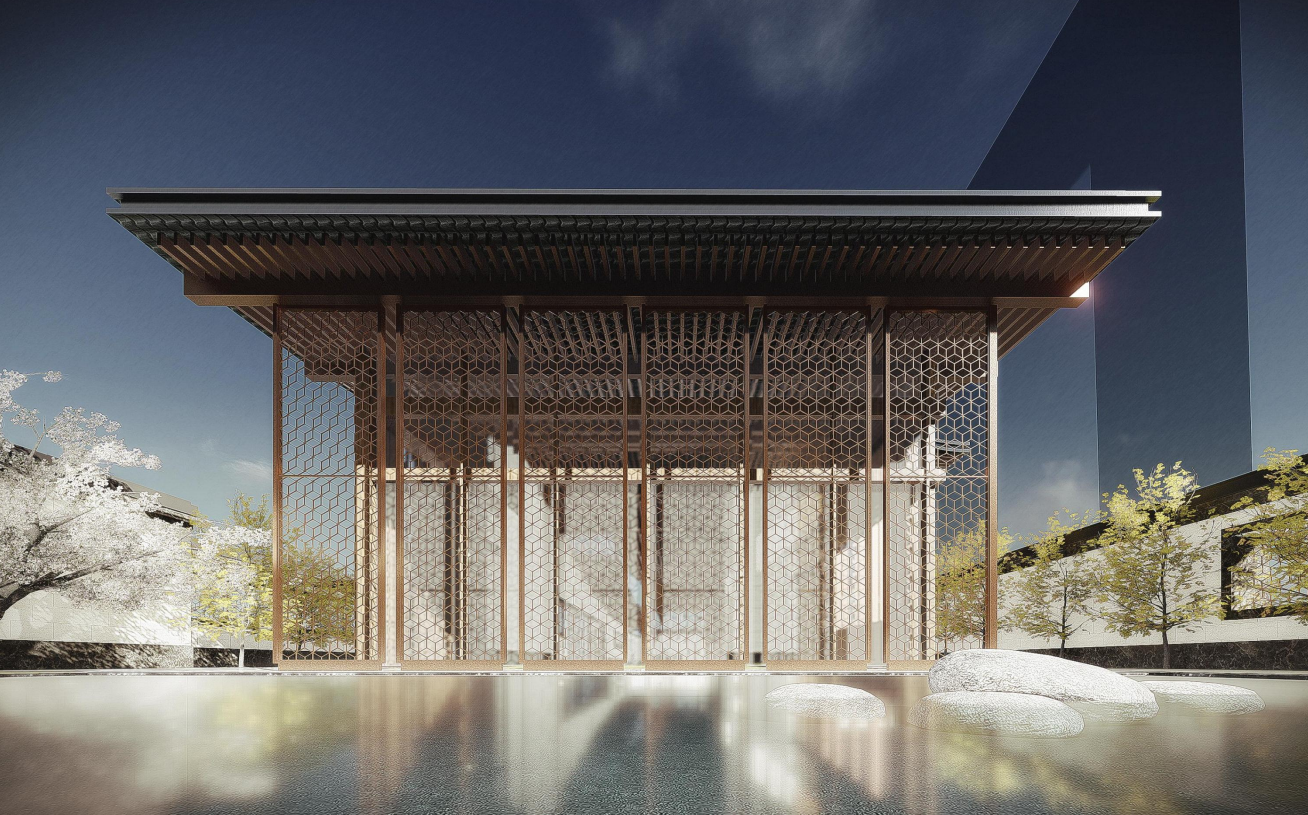 [陕西]153亩现代中式风高层-洋房规划方案